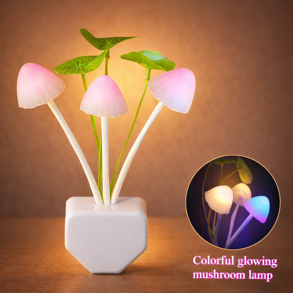 Mushroom Fungus Colorful LED Night Light