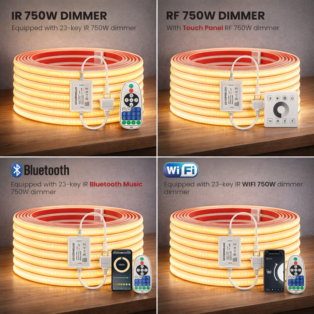 Daylight White LED Strip Lights 5M Dimmable