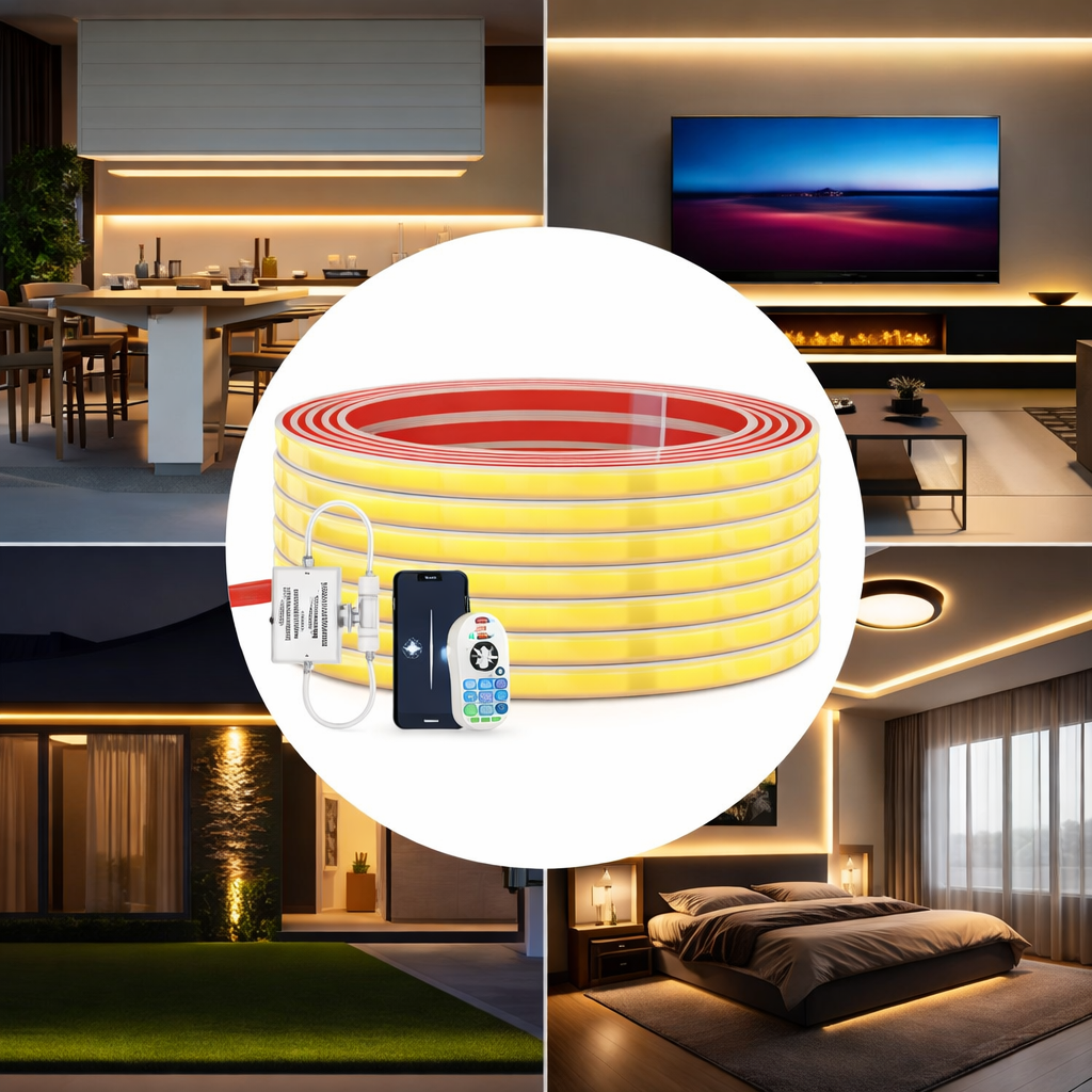 Daylight White LED Strip Lights 5M Dimmable