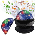 Kids Dinosaur Galaxy Projector Night Light Rotating Room Decor