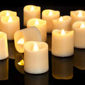 Flameless LED Candles Set Warm White