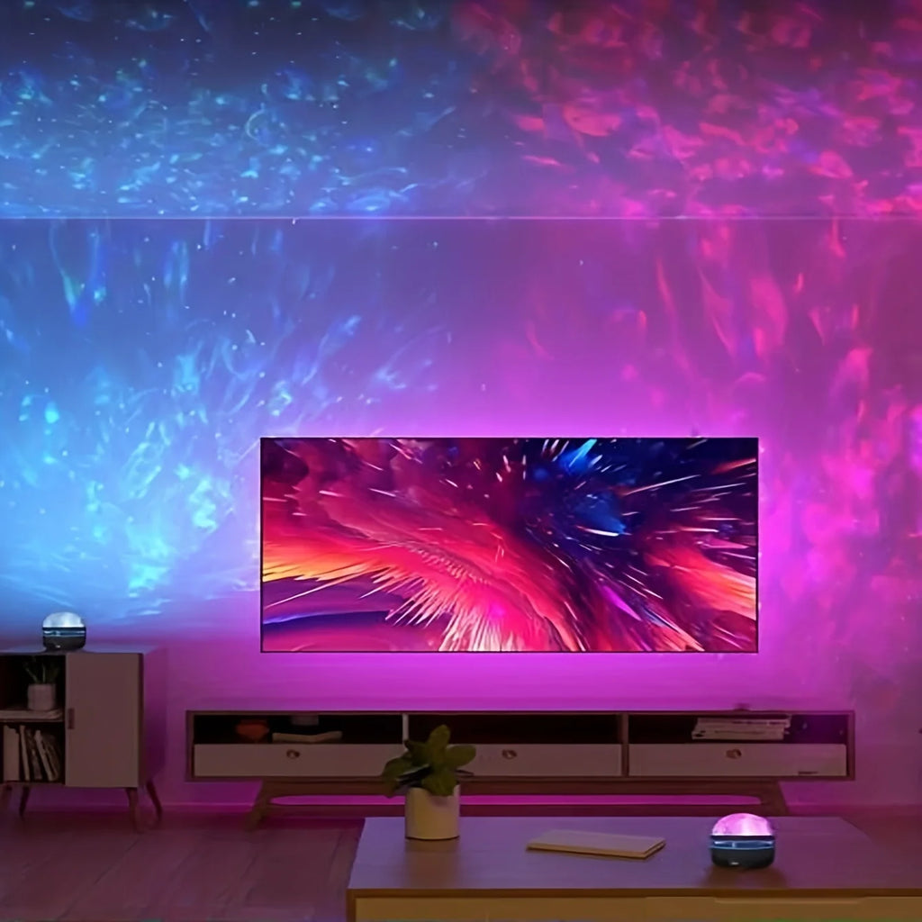 Aurora Borealis Projector Mood Lamp