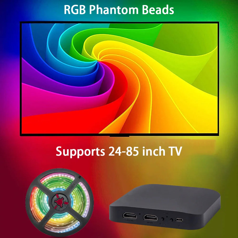 TV Bias Lighting Kit LED Strip Set