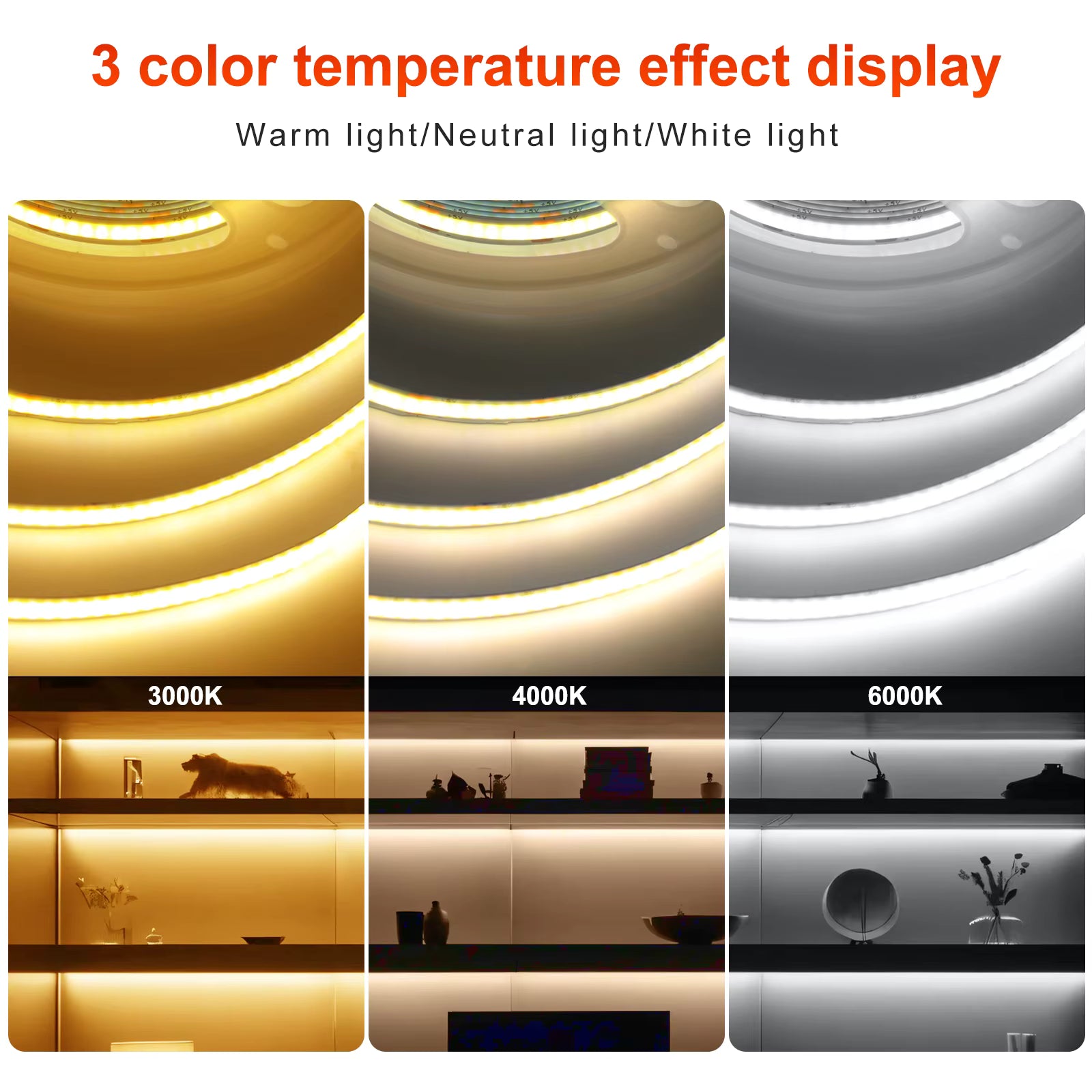 RGB LED Strip Lights 5M with Remote Control