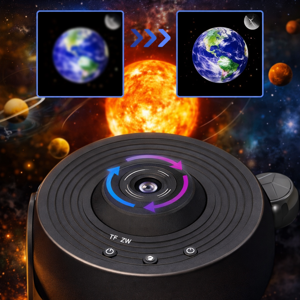 13-in-1 Galaxy Ultra Star Projector 360 Degree HD Night Light